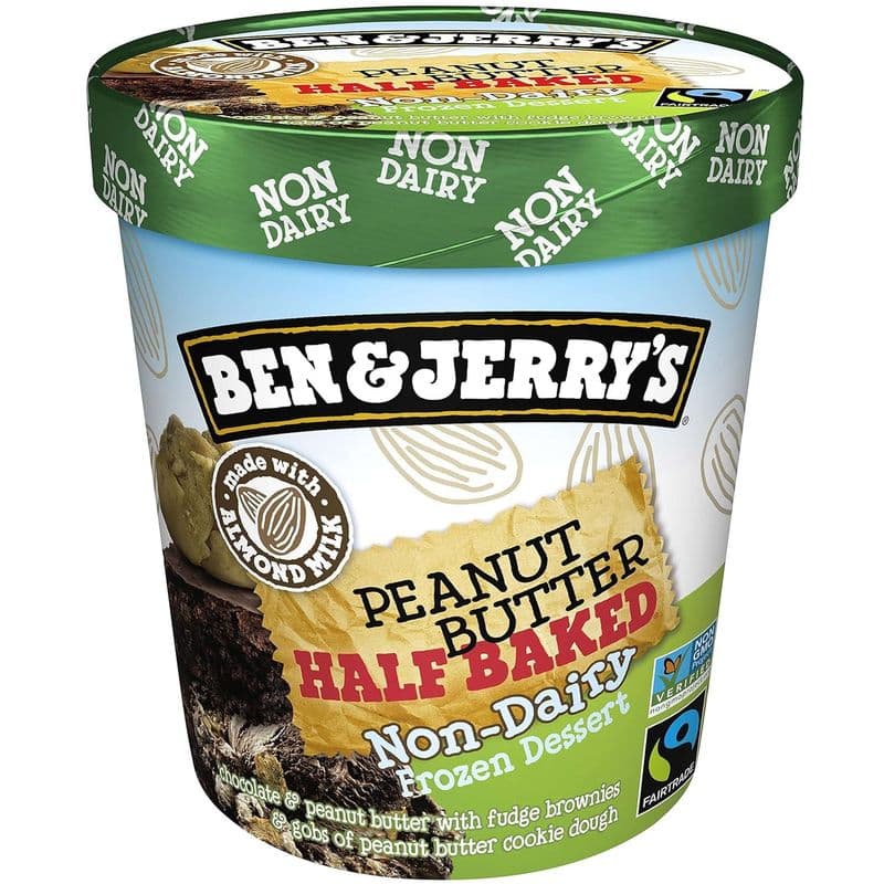 Ben & Jerry's Peanut Butter Half Baked Non-Dairy 