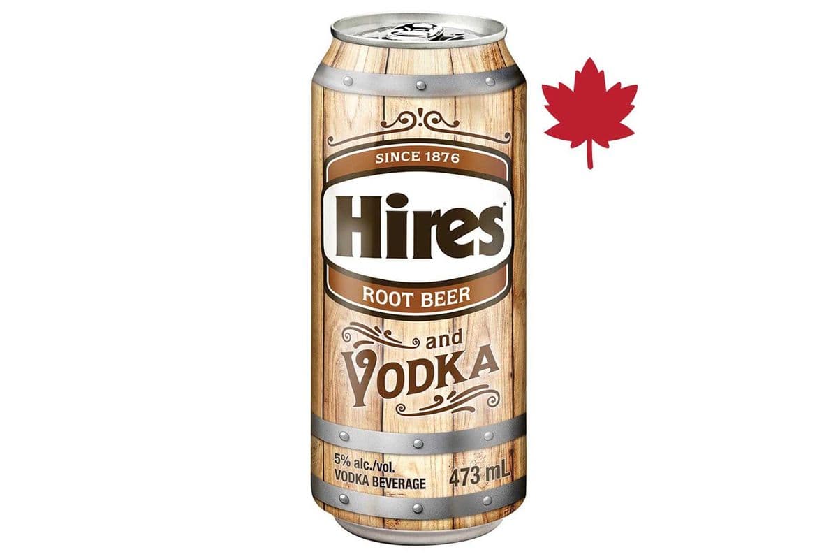 Hires Root Beer & Vodka (1 x 473 ml)