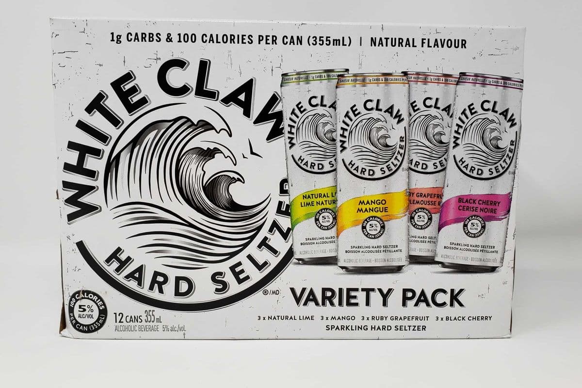 WHITE CLAW VARIETY PACK #1 (12 x 355ml Can)