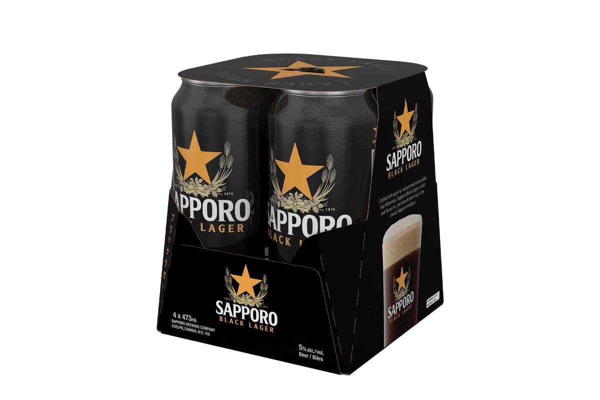 Sapporo Black (4 x 473ml)