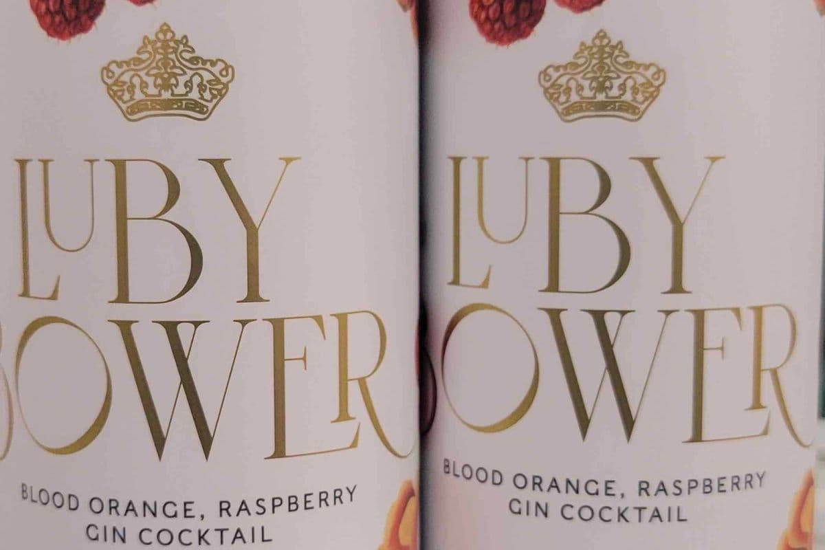 Luby Bower Gin Cocktail 4pk cans (1 x 4x355ml)