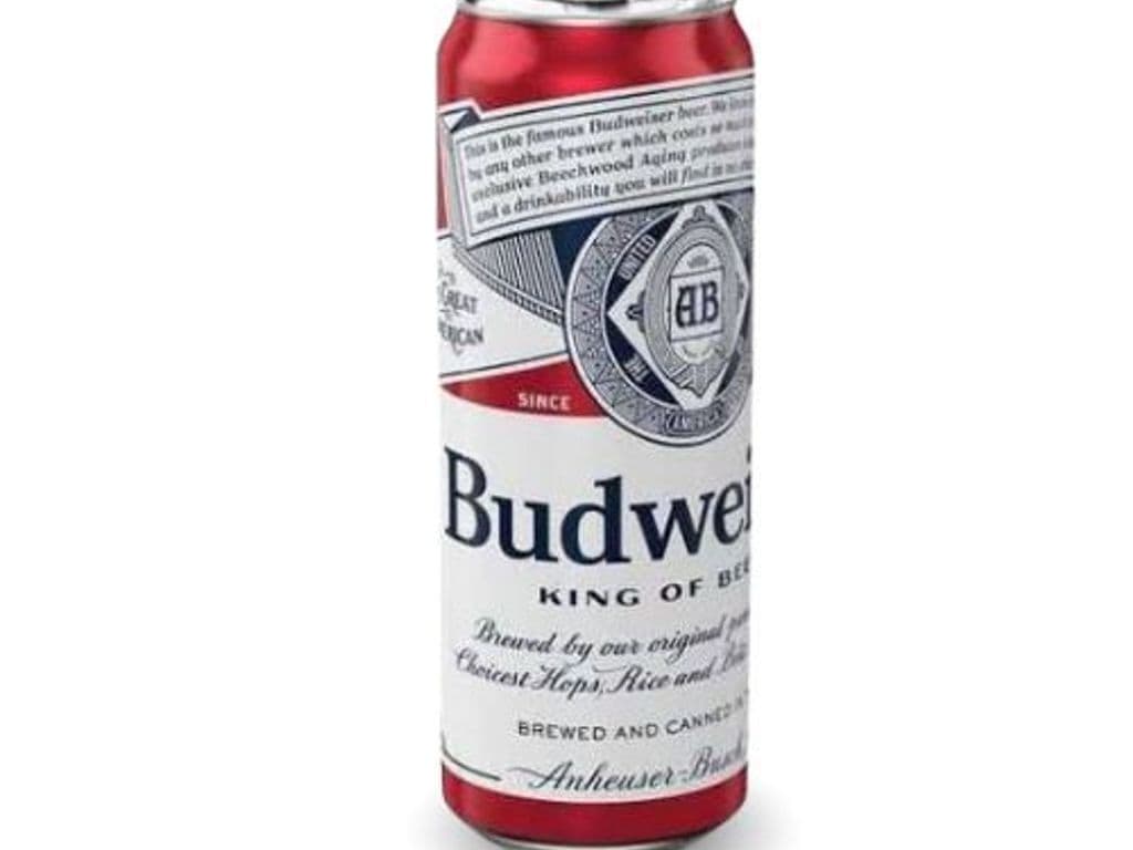 Budweiser can
