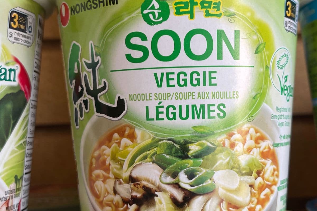 NONGSHIM SOON Veggie Noodle Soup