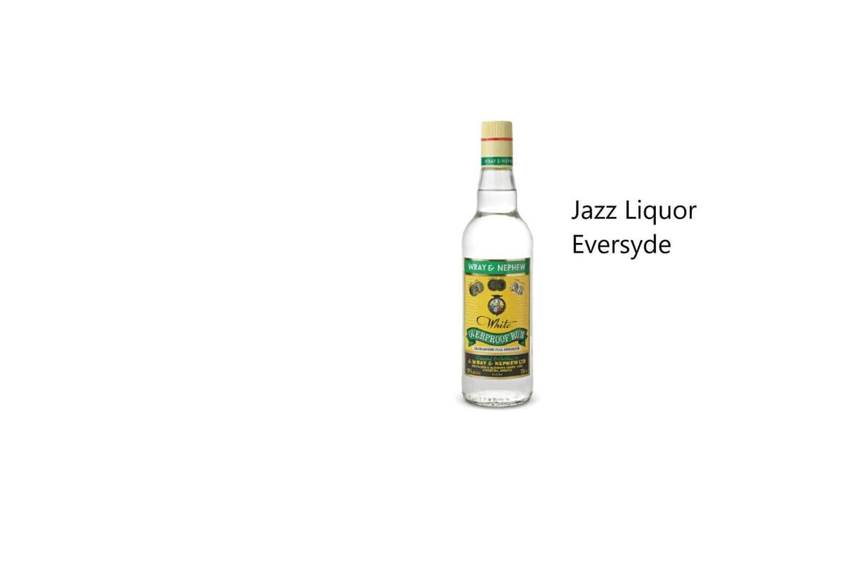 WRAY & NEPHEW WHITE OVERPROOF (1 x 750ML)
