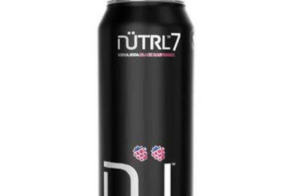 Nutrl 7% Black Raspberry Vodka Soda, Single Tall Can (1 x 473ml)