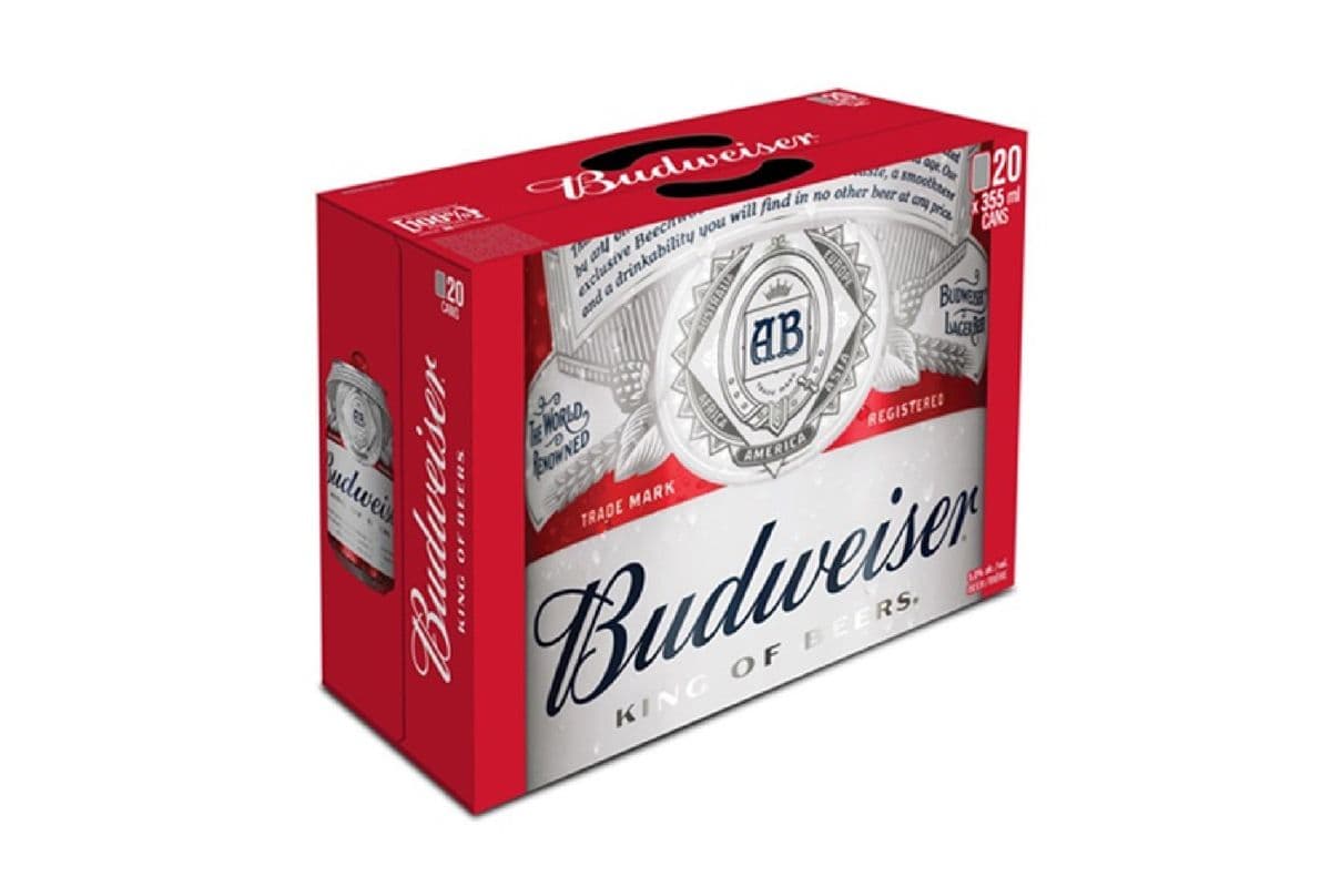Budweiser 20x355ml (20 x 355 ml)