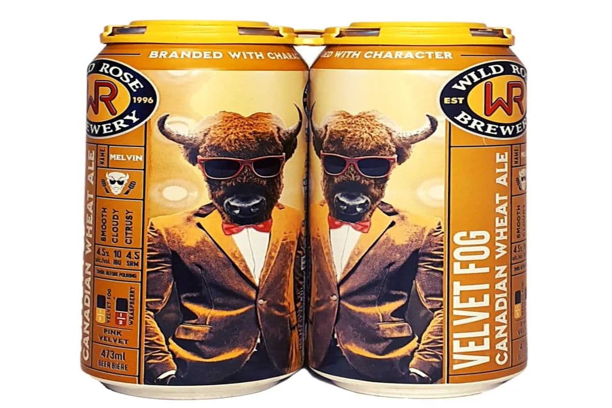 Wild Rose Velvet Fog 4Cans x473ml (4 x 473ml)