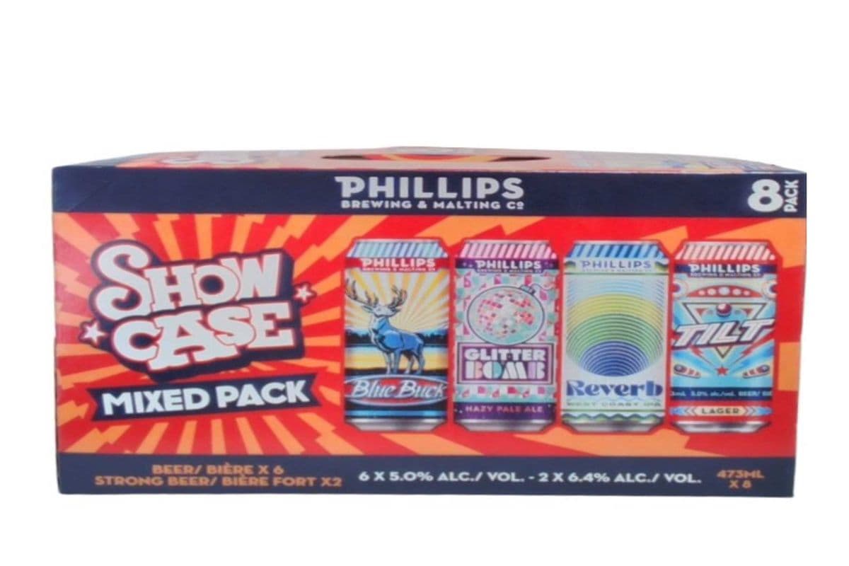 PHILLIPS SHOWCASE MIXED PACK (8 x 8*473ML)