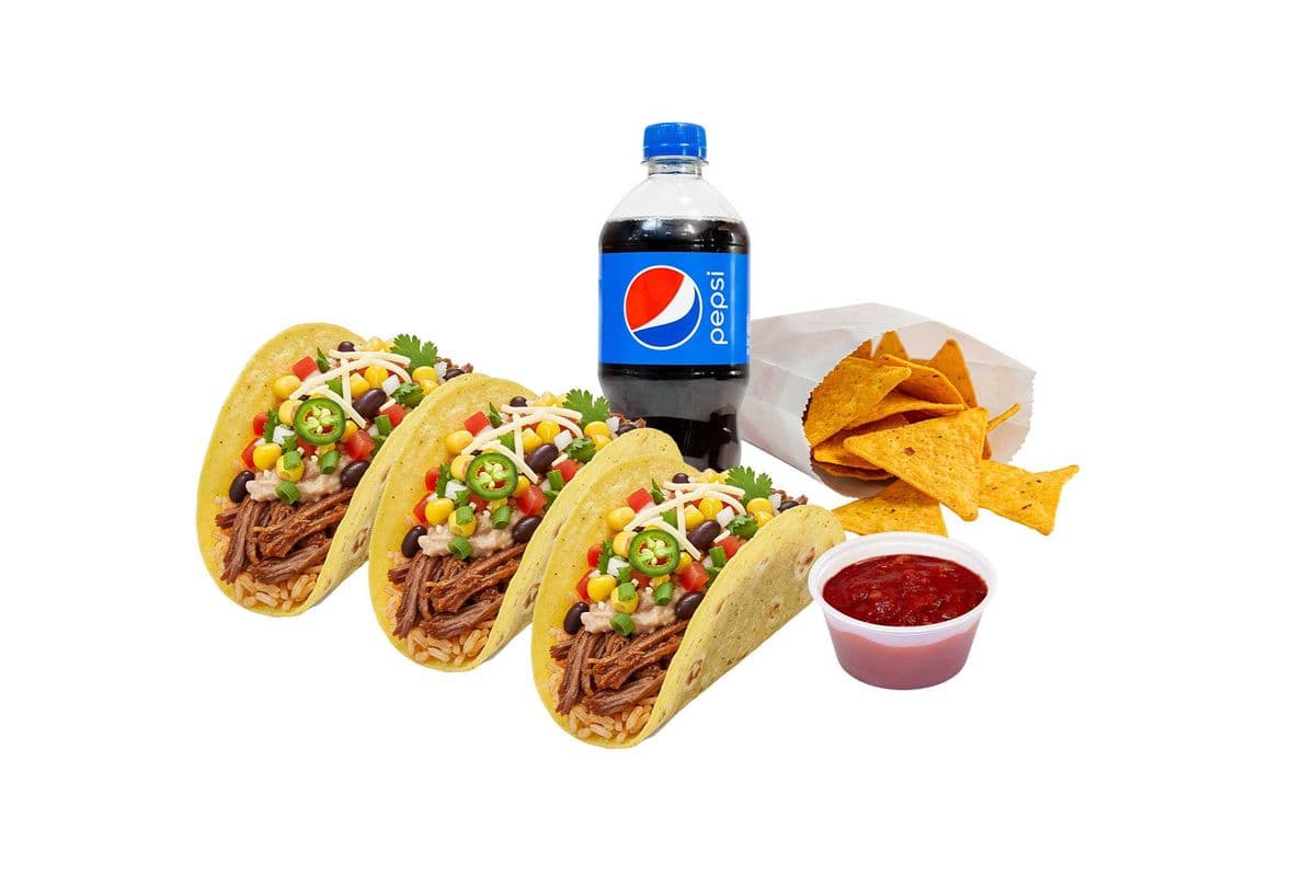 3 Tacos Combo