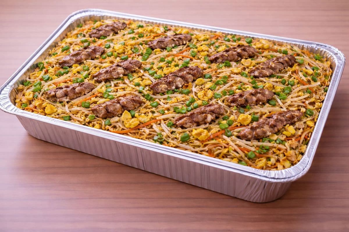Beef Chow Mein Party Tray