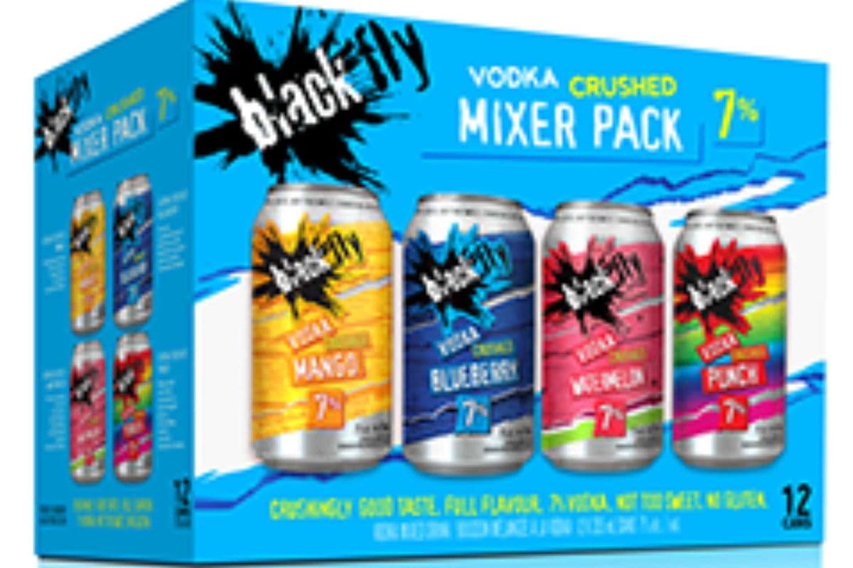 BLACK FLY CRUSHED MIXER 2.0 (12 PACK) (12 x 355 ML CAN)
