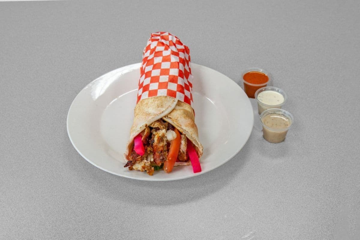 Chicken Souvlaki Wrap