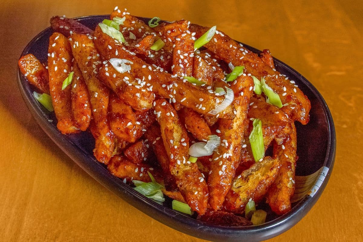 Honey Chilli Potatoes