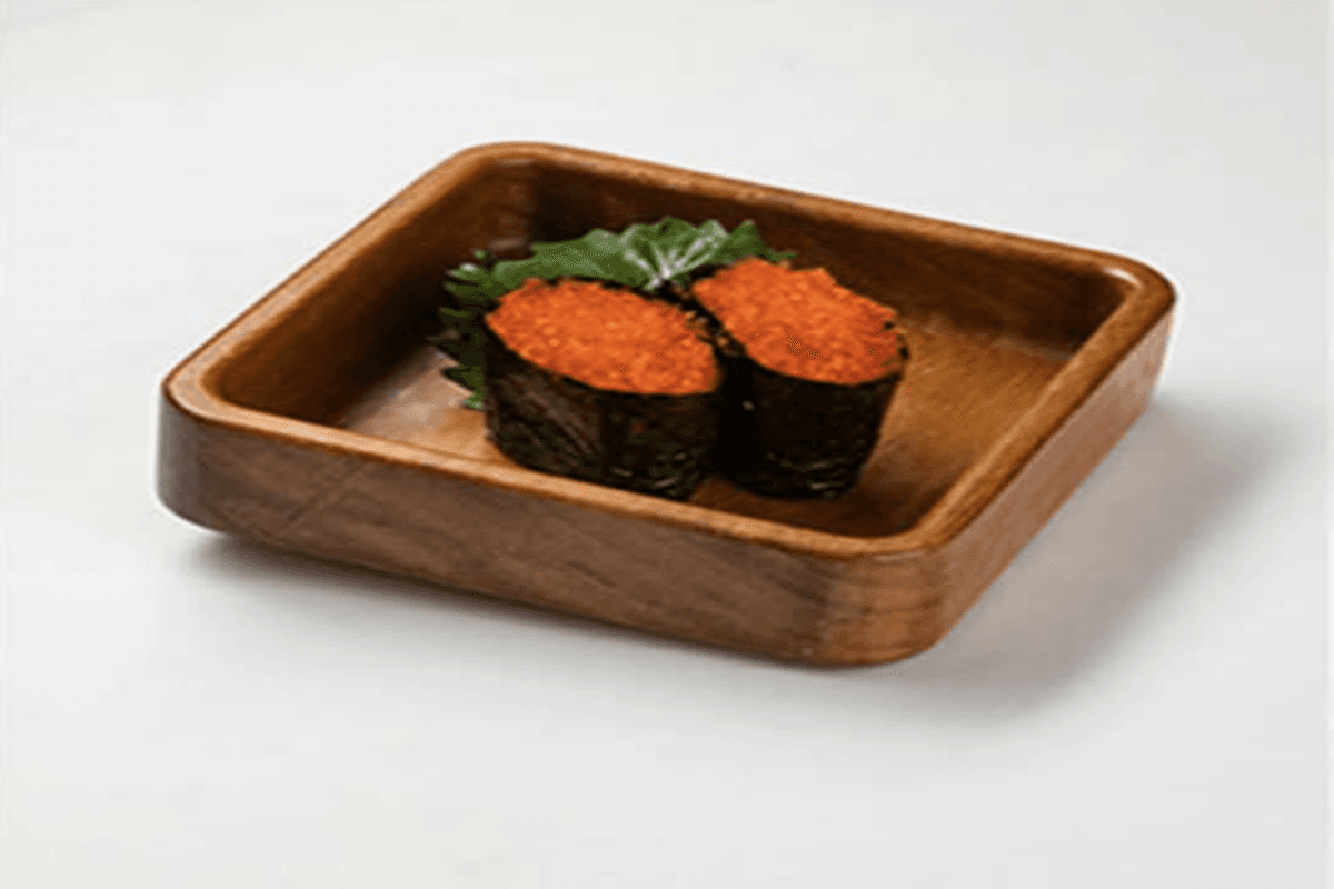292. Flying Fish Egg Nigiri Sushi (Tobiko) (2 pcs)