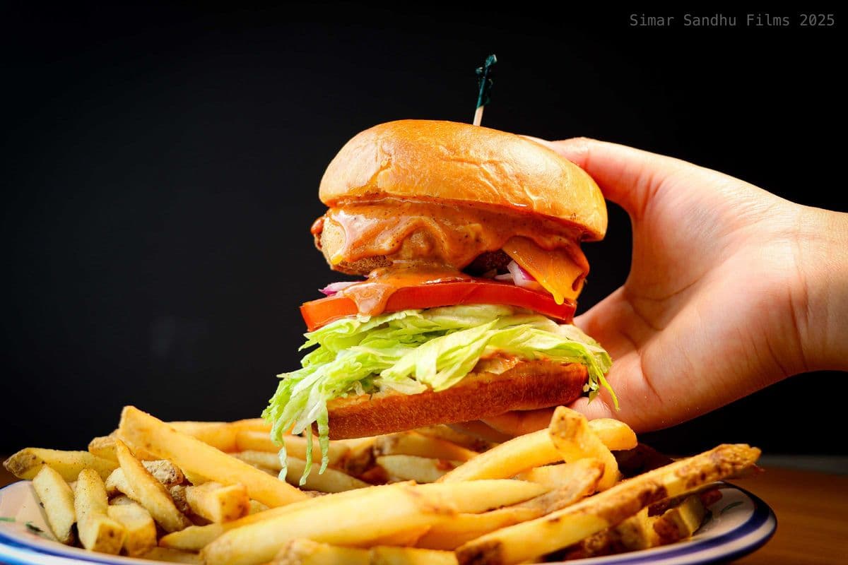 veggie Burger Combo with Drink