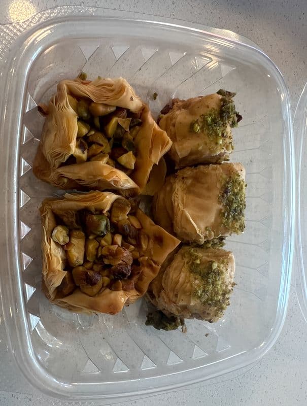 Baklava party pack ( 4-6pc )