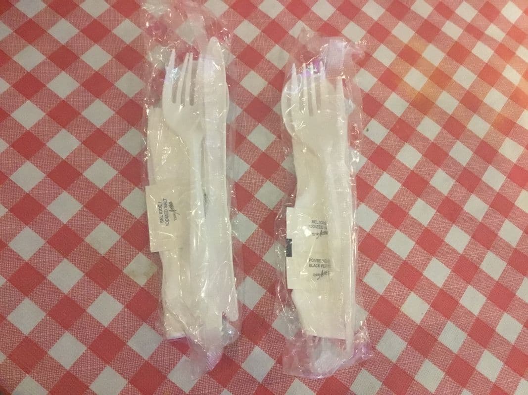 Number of Plastic Cutlery