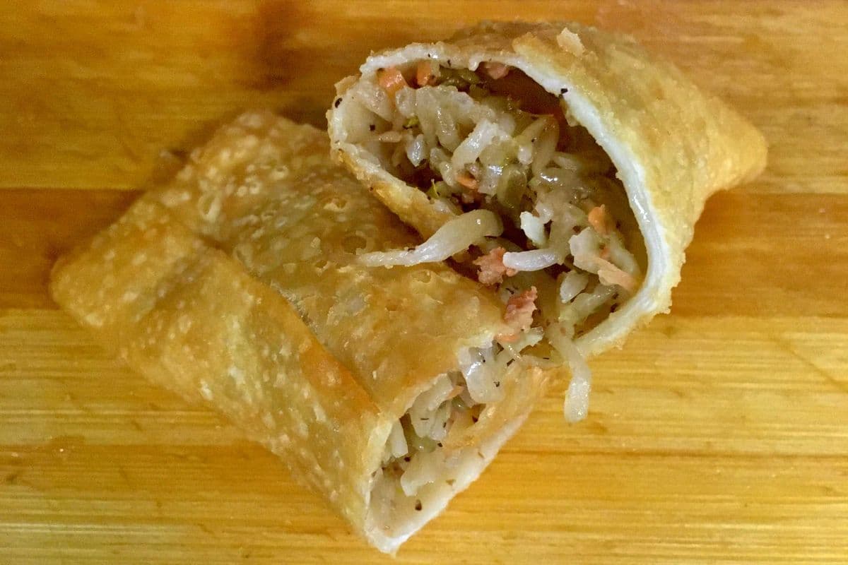 1. Roast Pork Egg Roll