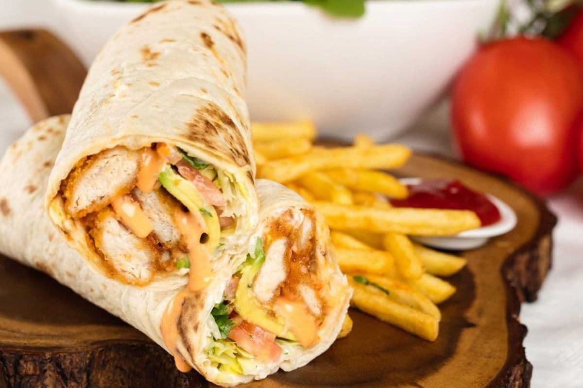 Crispy Chicken Wrap