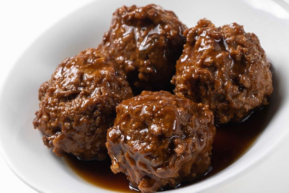 504B.Shanghai Braised Pork Balls(4pcs)