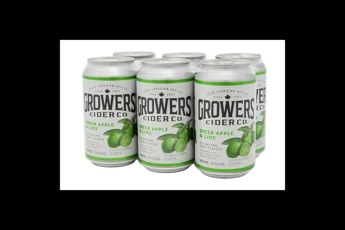 GROWERS CIDER GRANNY SMITH APPLE (6 x 355ML CANS) (6 x 355ML)