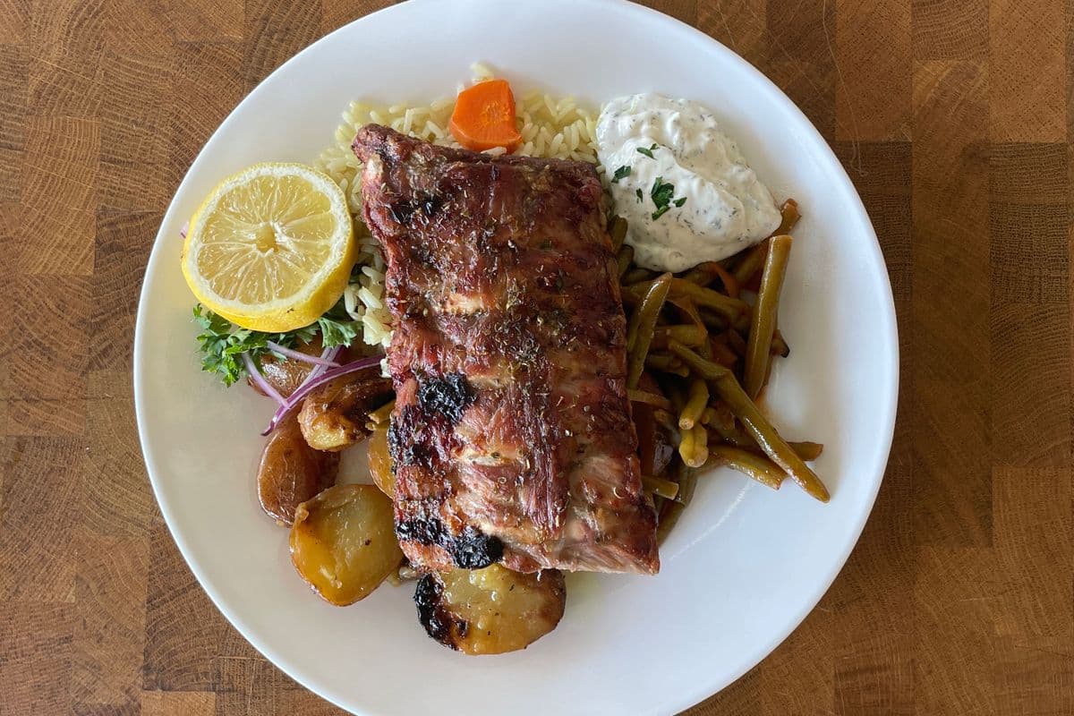 1/2 Rack of Ribs Single