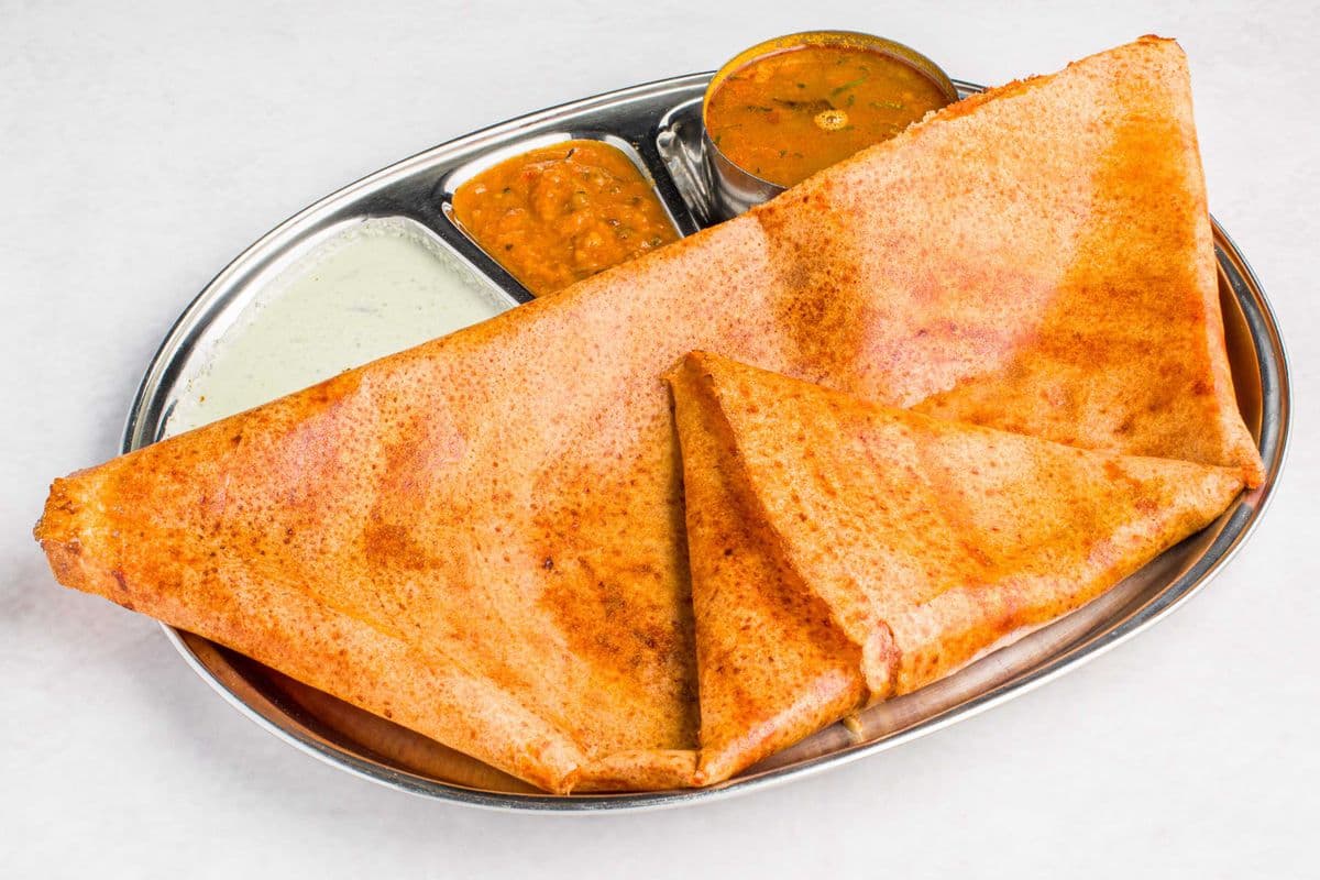 Paneer Rava Masala Dosa