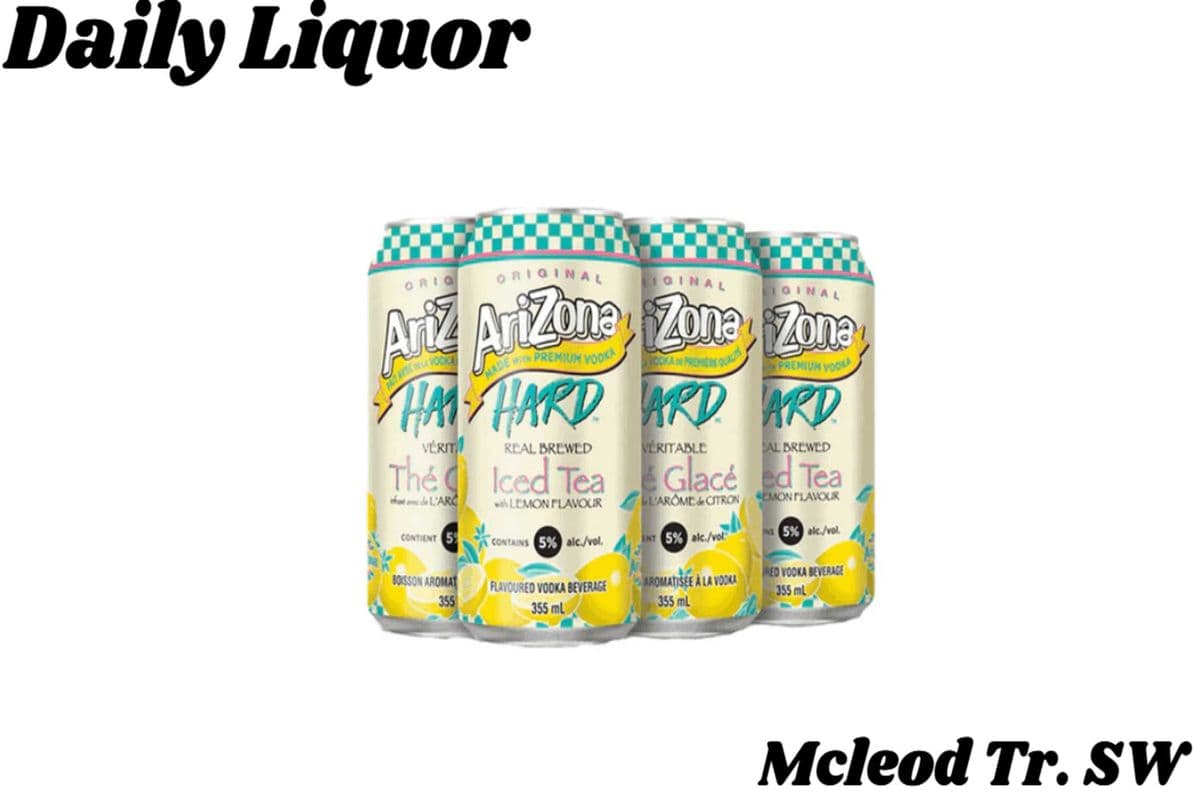ARIZONA HARD LEMON ICE TEA 6PKC (1 x 6*355ML)