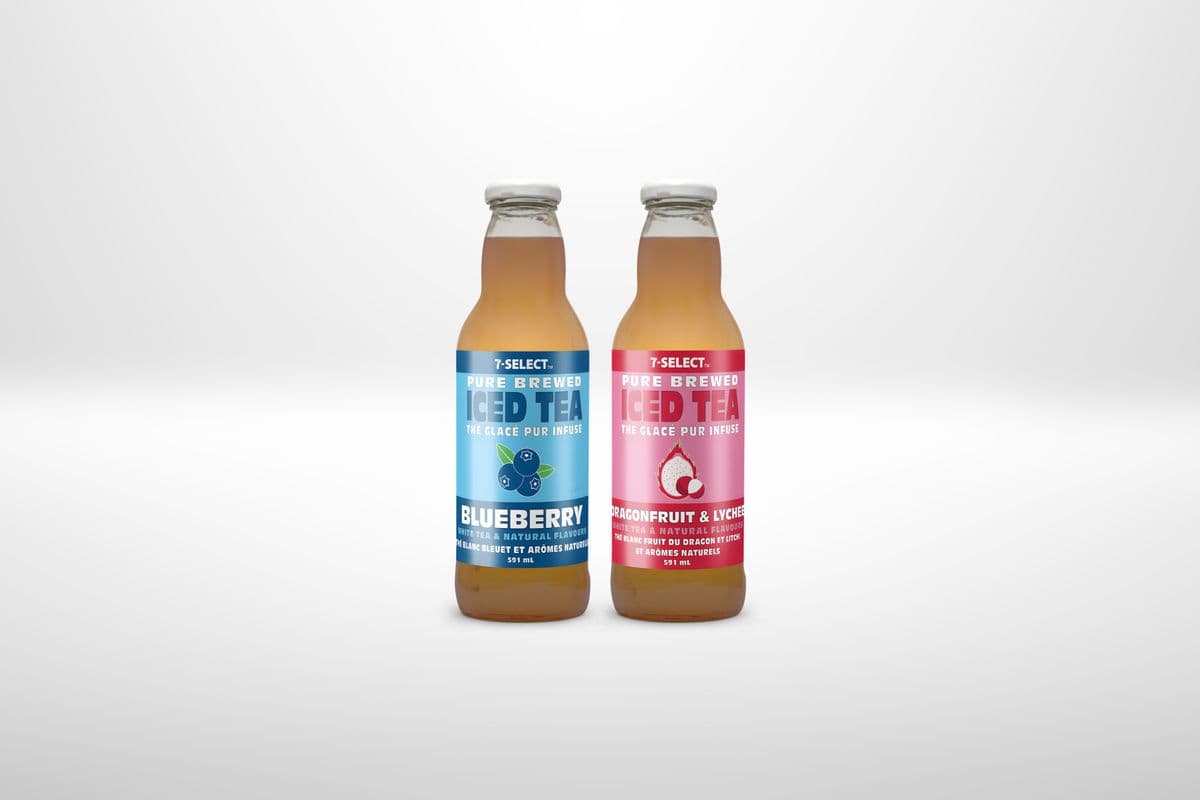 7-Select Pure Brewed Iced Tea (591 ml) - 2 for $5.00