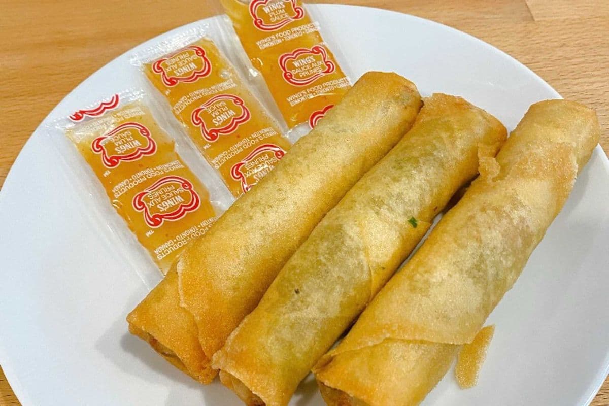 1. Pork Spring Rolls (3 Pcs)