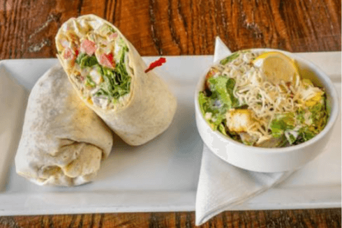 Dill Chicken Wrap