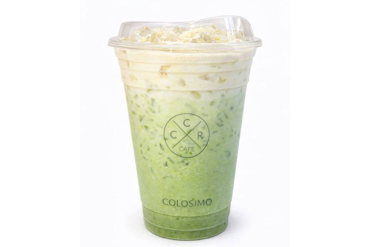 Iced White Chocolate Matcha Latte