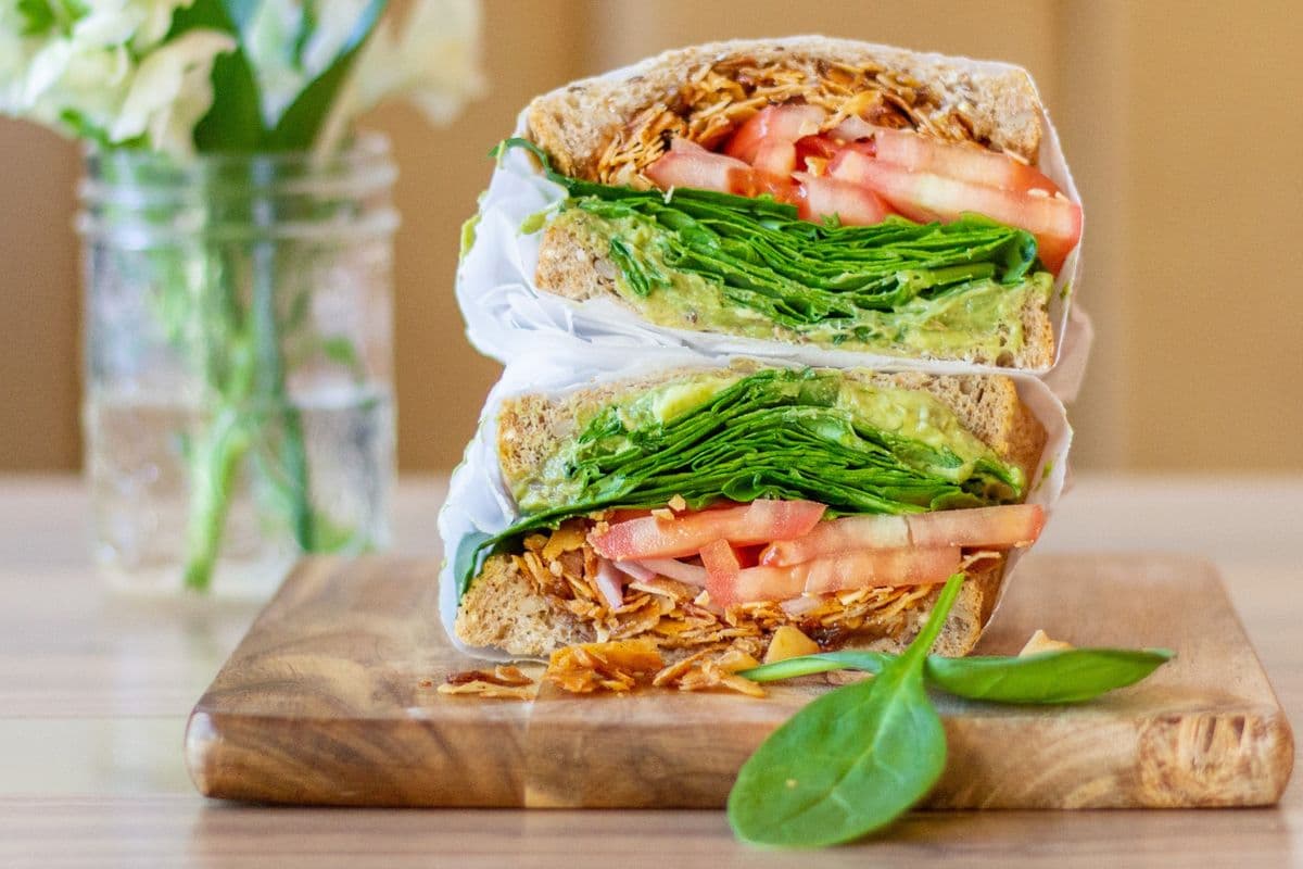 Coconut B.L.T. Sandwich