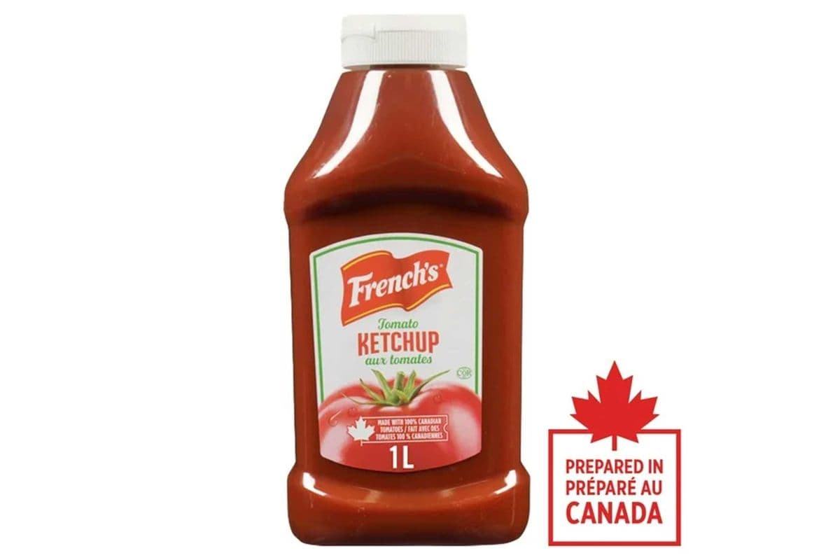 French's, 100% Canadian Tomato Ketchup, 1L