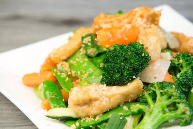 Garlic Vegetable Stir-fry