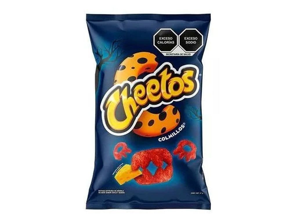 Cheetos Colmillos Zesty Mexican Corn Puffs 100g Chips