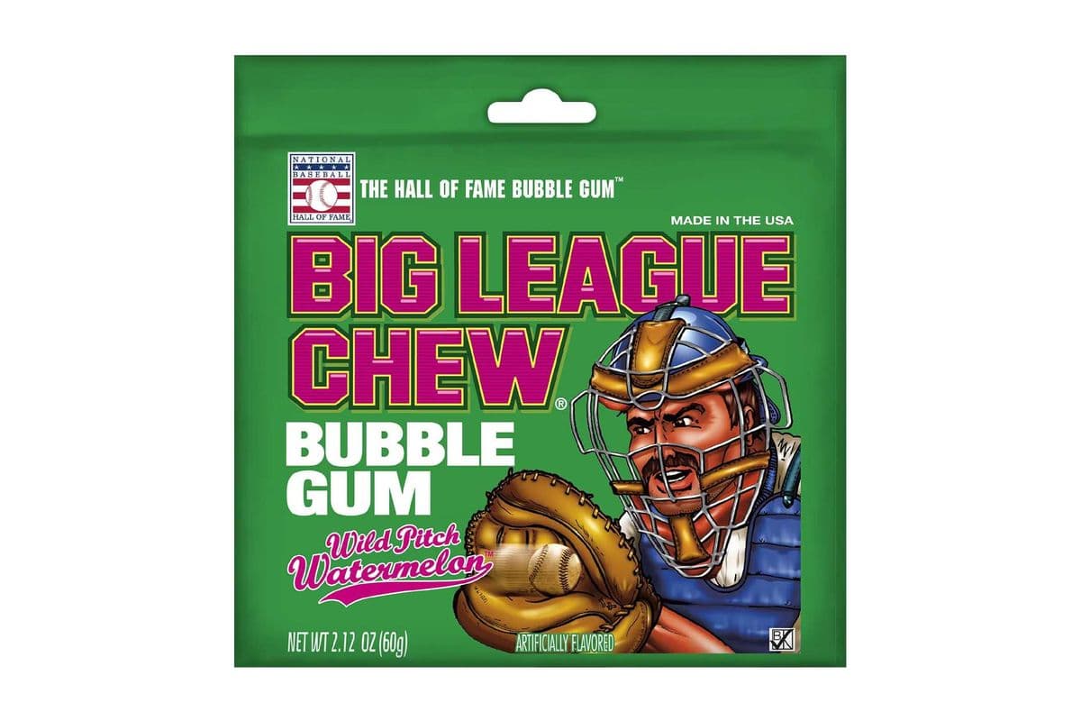 Big League Chew Bubble Gum Watermelon 60gm-US