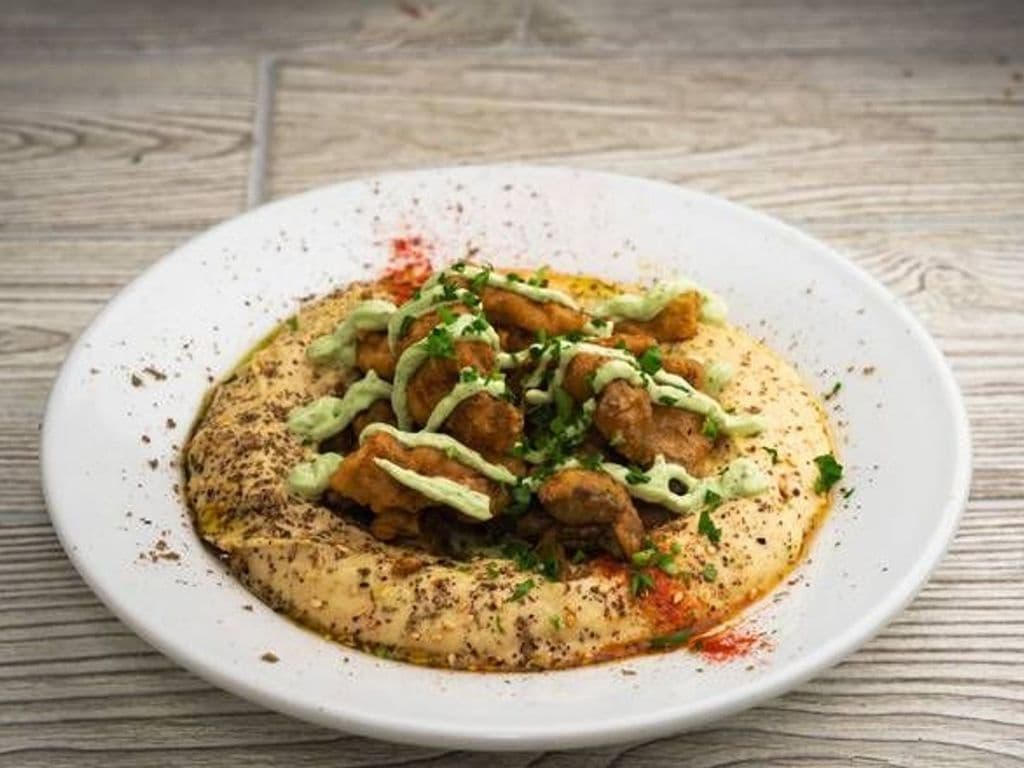 Calamachick Hummus Plate