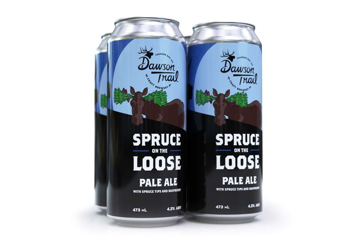 Spruce on the Loose - Pale Ale w/ Spruce Tips and Raspberry (6 x 473ml Can)