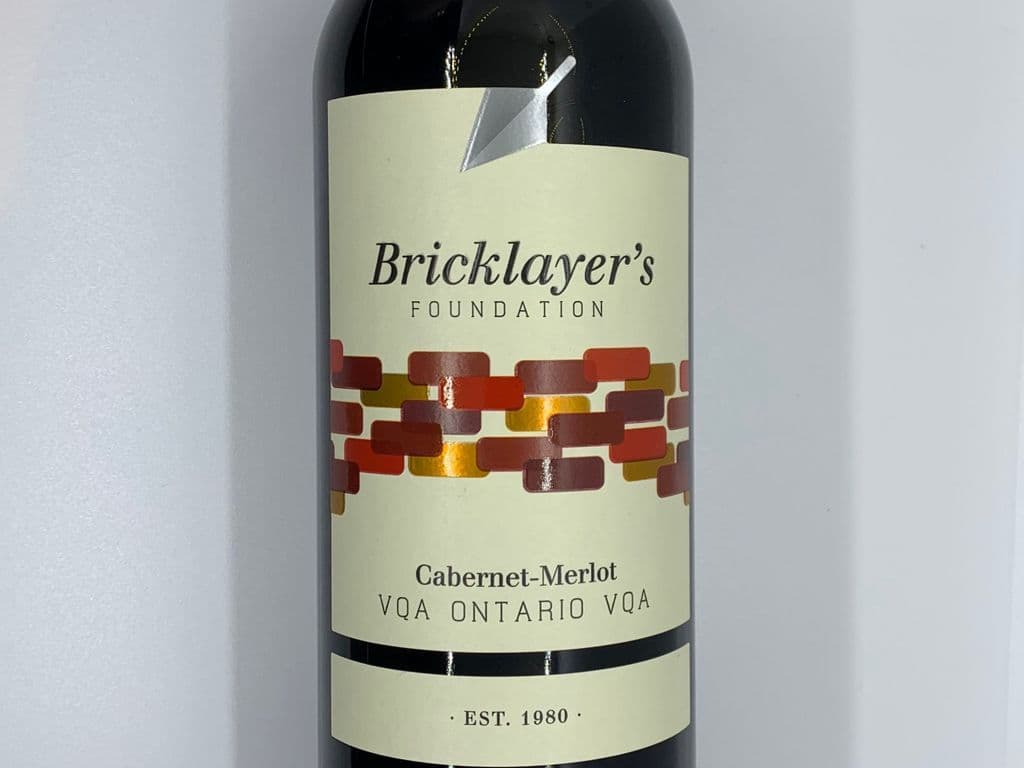Bricklayer's Cabernet Merlot VQA Ontario (13%ABV)