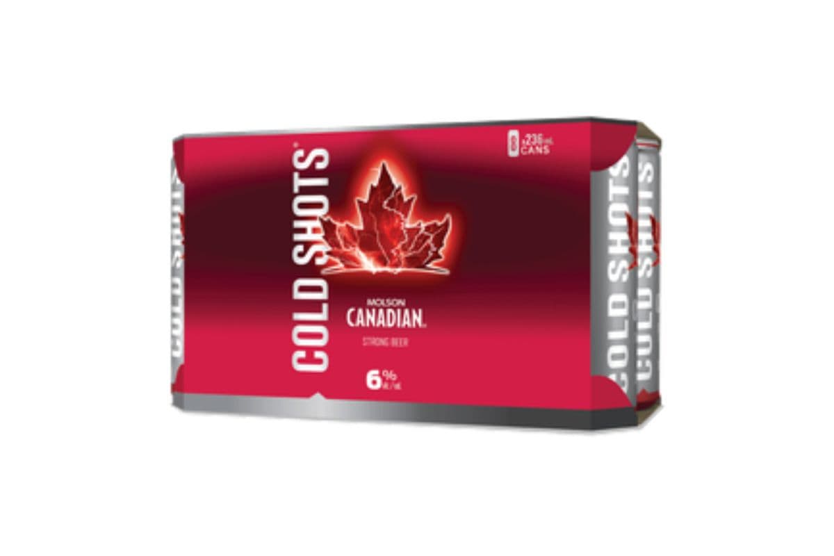 Molson Canadian Cold Shot (8 Cans) (1 x 222ML)