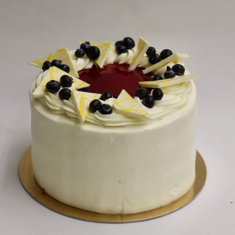 8" Lemon Blueberry Cake