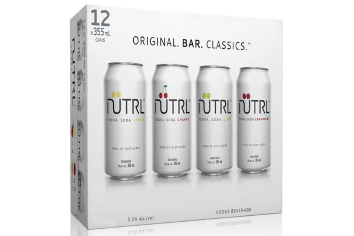 NUTRL BAR CLASSICS MIXER (12 PACK) (12 x 355ML CAN)