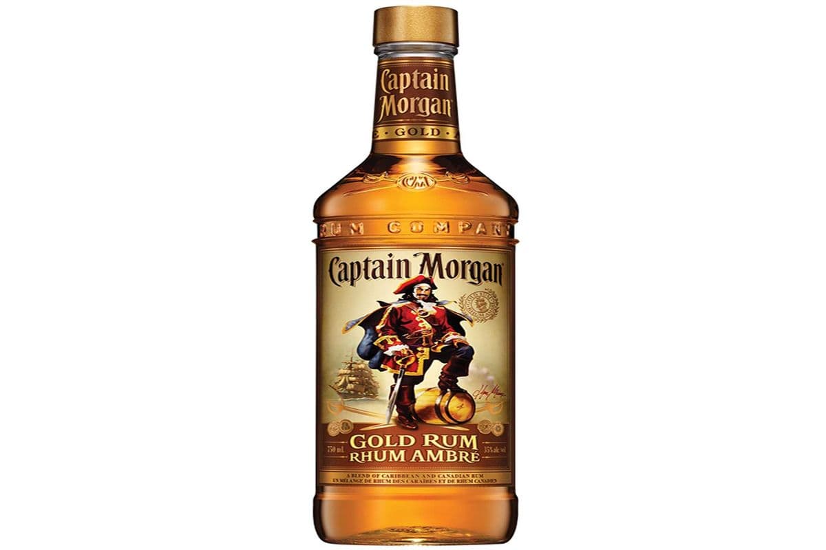 Captain Morgan GOLD RUM 750 ML (1 x 750ML)