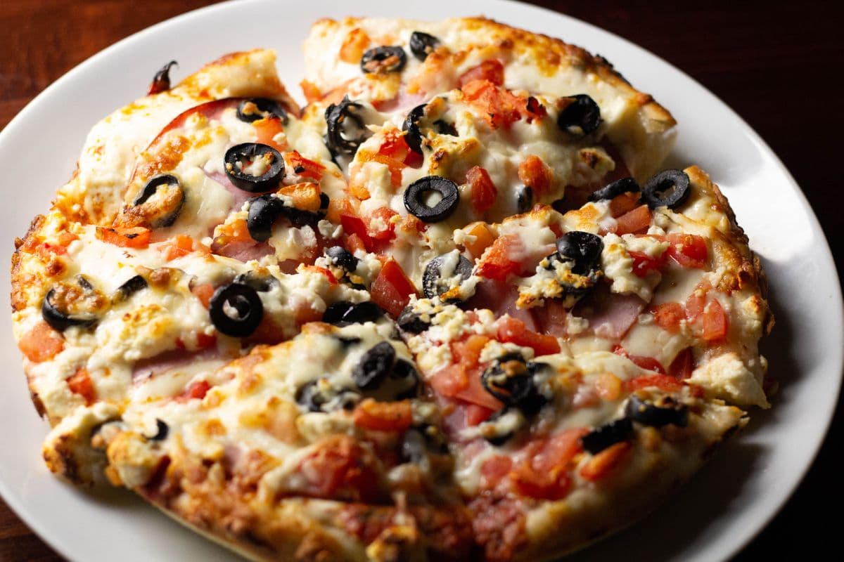 8" Small Greek Pizza
