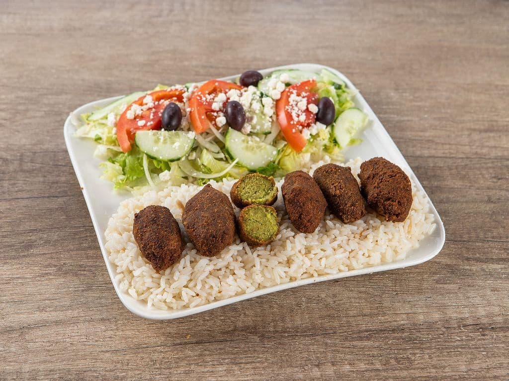 Falafel Plate (6 Pcs)