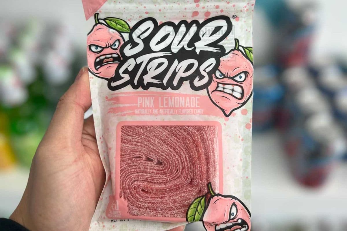 Sour Strips Pink Lemonade - 96g