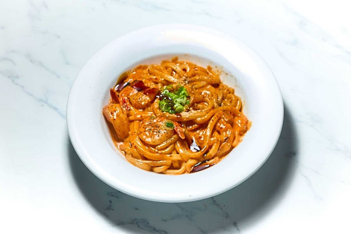 Seafood Rose Udon