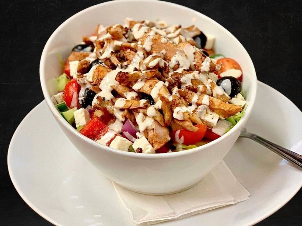 Chicken Shawarma Salad