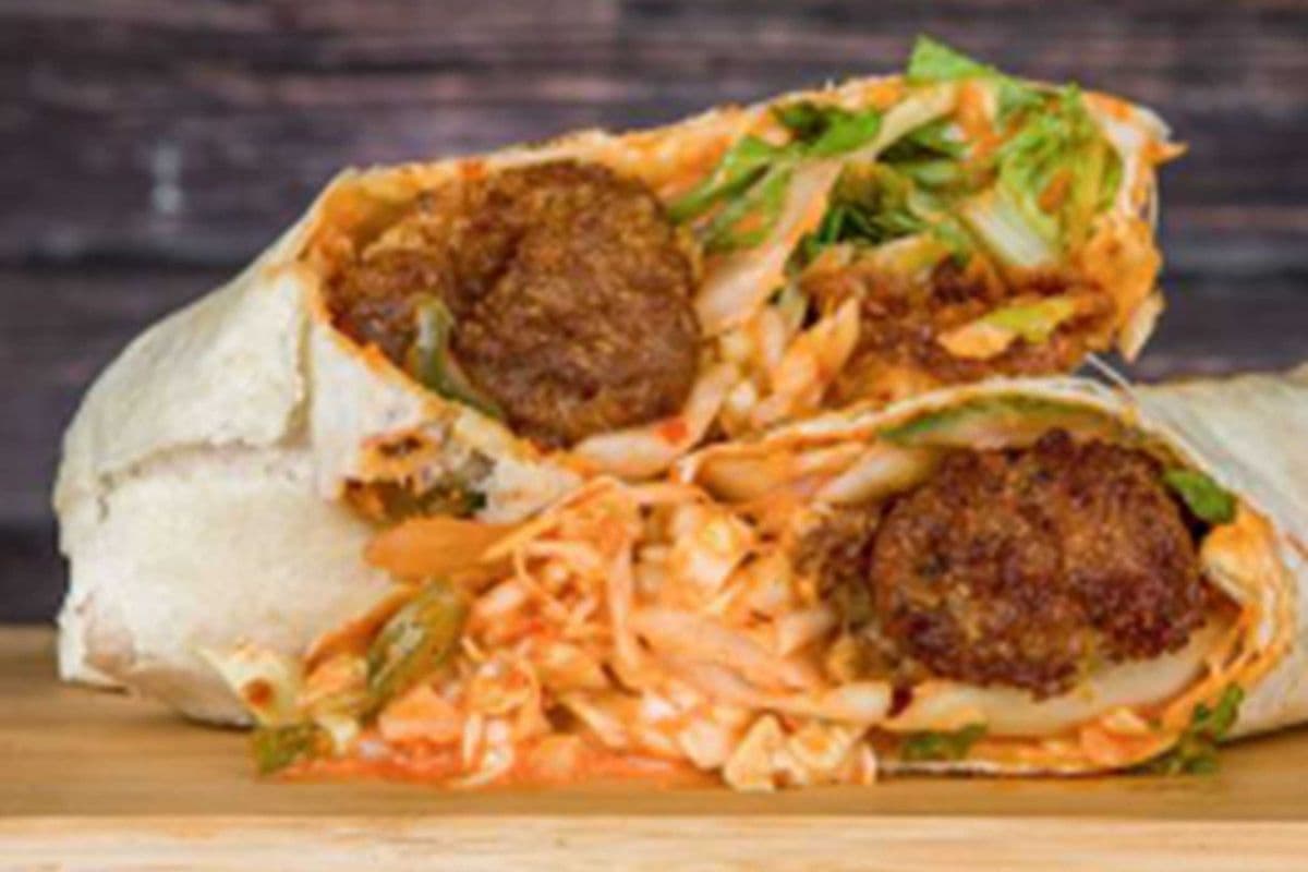 Vegetable Manchurian Wrap